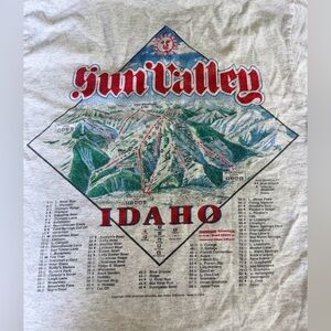 Sun Valley Idaho ski Graphic T-Shirt